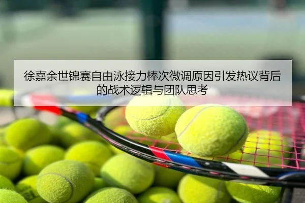 徐嘉余世锦赛自由泳接力棒次微调原因引发热议背后的战术逻辑与团队思考