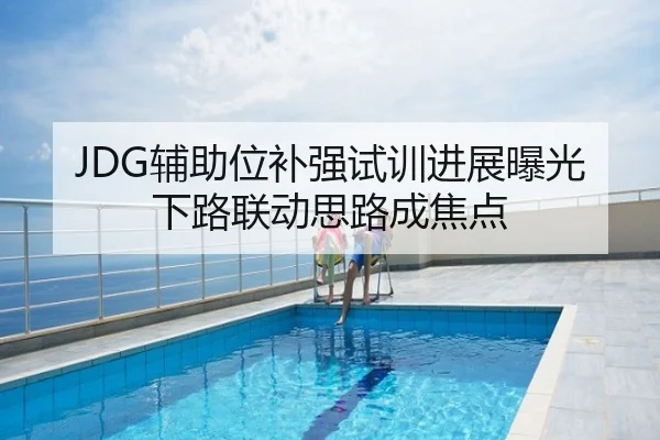 JDG辅助位补强试训进展曝光 下路联动思路成焦点